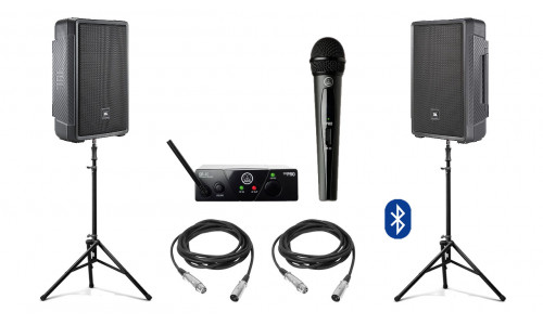 Акустическая система JBL IRX112BT Bluetooth + микрофон | 2x650Вт